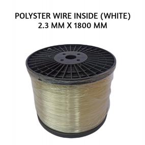 Polyster Wire Inside (White) 2.3 MM x 1800 MM