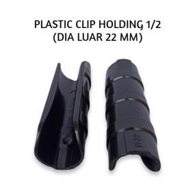 Plastic Clip Holding 1/2" (Dia Luar 22 MM) 