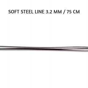 Soft Steel Line 3.2 MM / 75 CM 