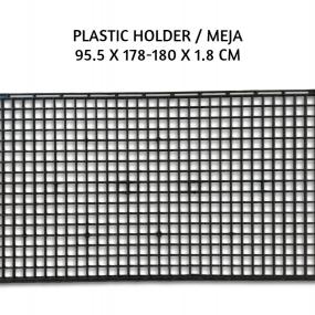 Plastic Holder / Meja Ukuran 95,5 x 178-180 x 1,8 cm